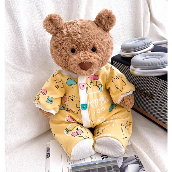 Bartholomew bear cute clothes outfits - Yellow Romper - BXYC02(large) - Picture 1 of 2